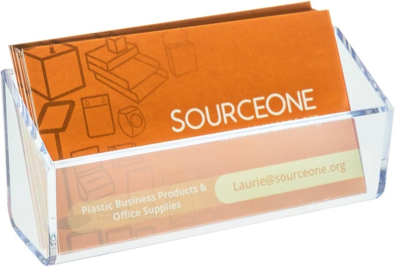 SourceOne Source One Magnetic Business Card/Gift Card Clear Holder Display (S1-Magnet) - Image 1